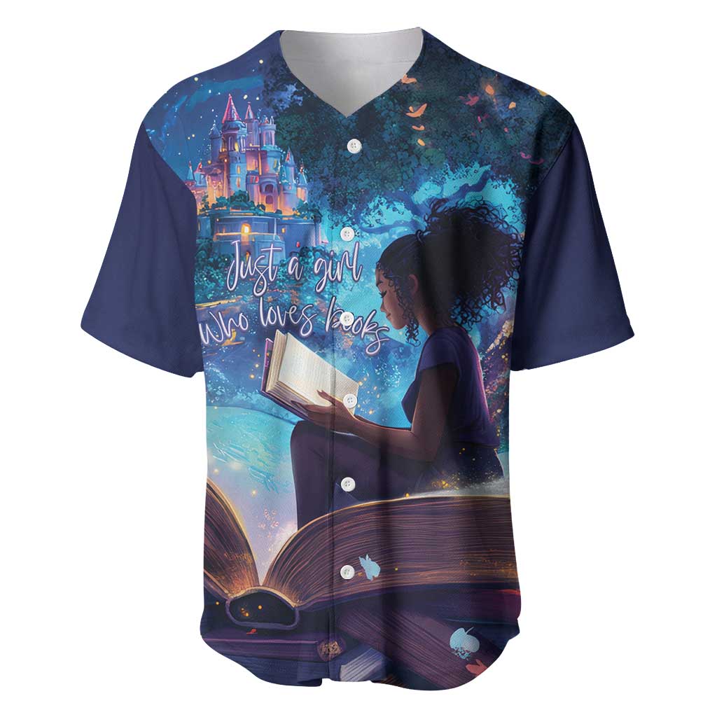 Black Girls Book Lovers Baseball Jersey So Many Books - So Little Time