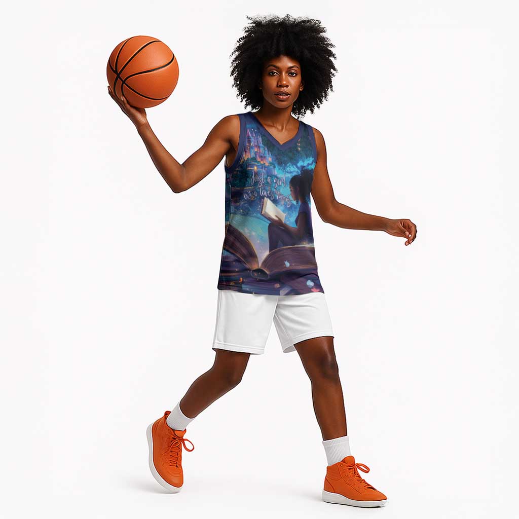 Black Girls Book Lovers Basketball Jersey So Many Books - So Little Time - African Pride