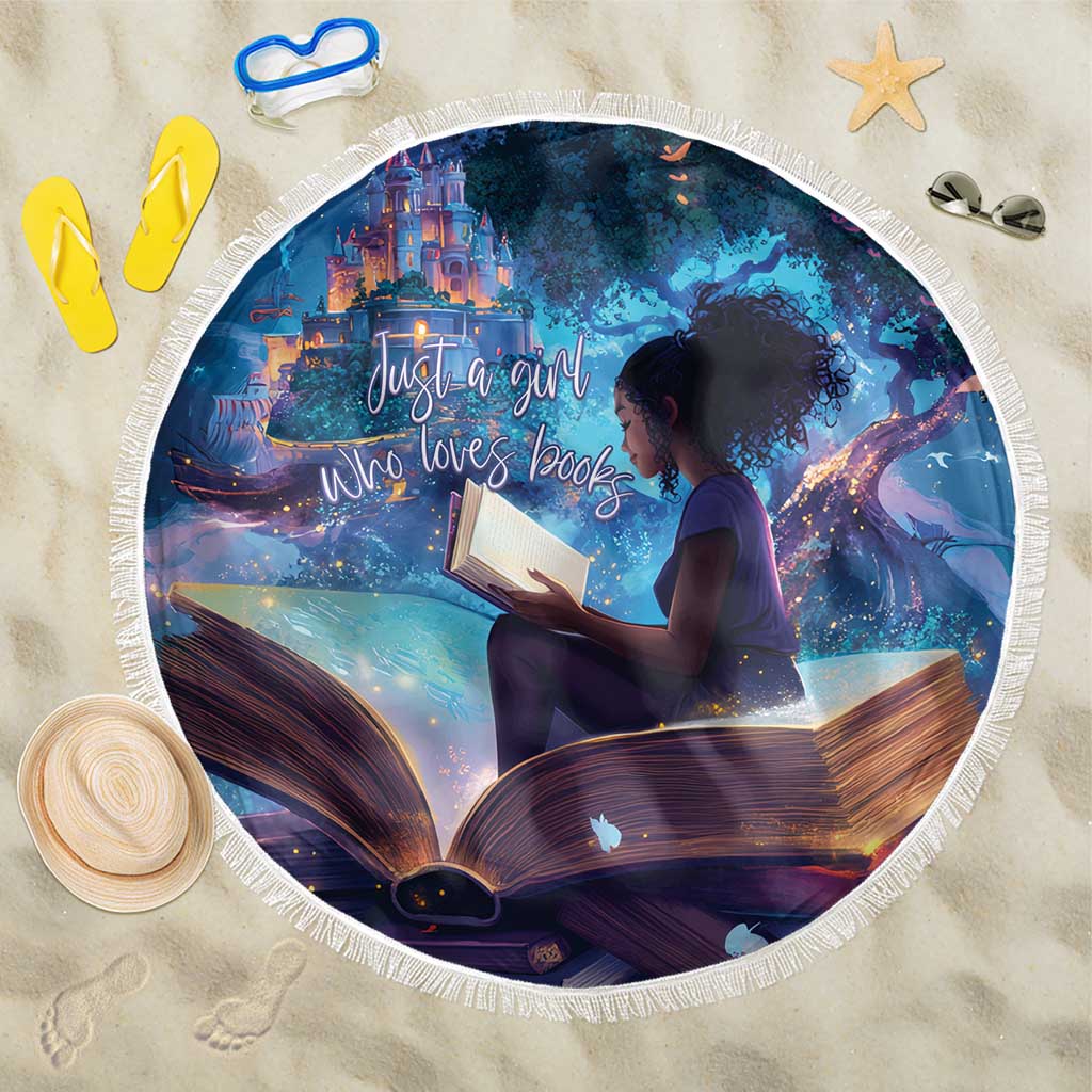 Black Girls Book Lovers Beach Blanket So Many Books - So Little Time