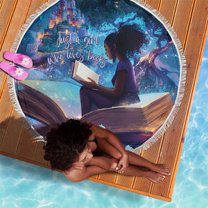 Black Girls Book Lovers Beach Blanket So Many Books - So Little Time