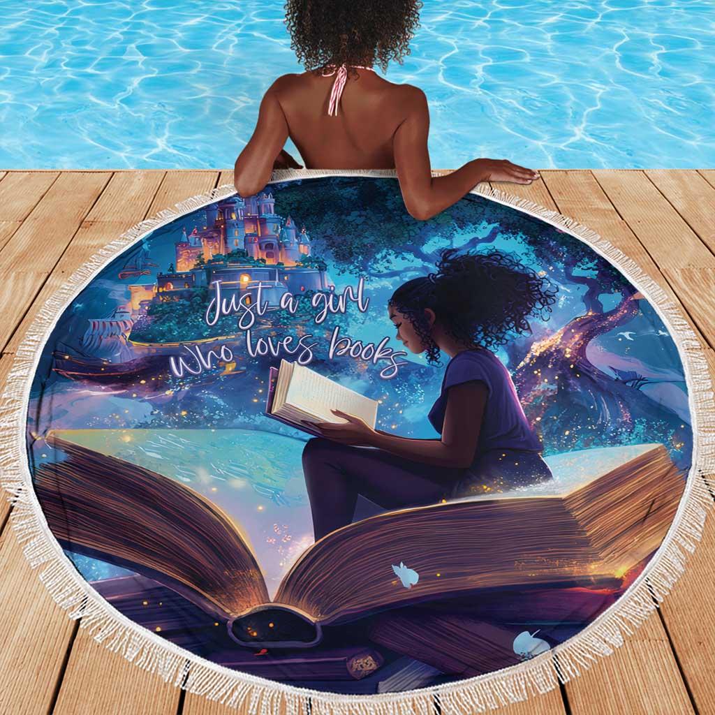 Black Girls Book Lovers Beach Blanket So Many Books - So Little Time