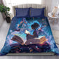 Black Girls Book Lovers Bedding Set So Many Books - So Little Time