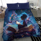 Black Girls Book Lovers Bedding Set So Many Books - So Little Time