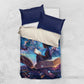 Black Girls Book Lovers Bedding Set So Many Books - So Little Time