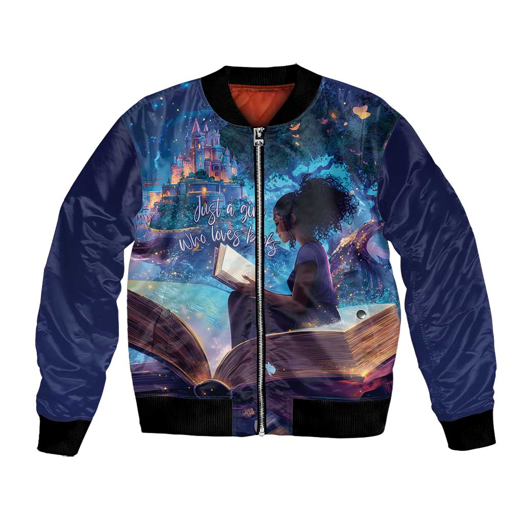 Black Girls Book Lovers Bomber Jacket So Many Books - So Little Time