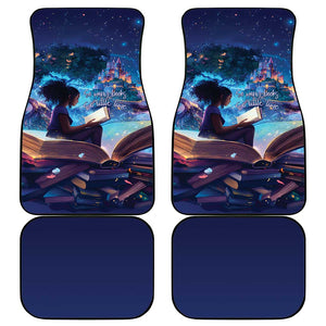 Black Girls Book Lovers Car Mats So Many Books - So Little Time