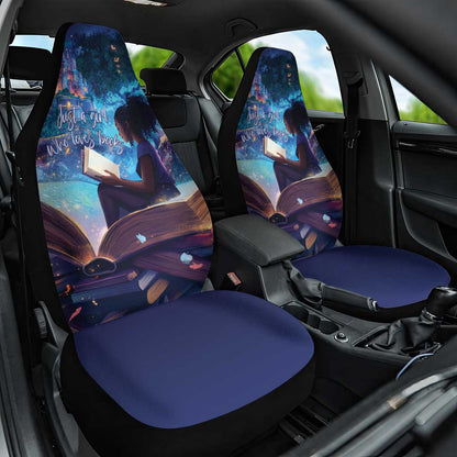 Black Girls Book Lovers Car Seat Cover So Many Books - So Little Time