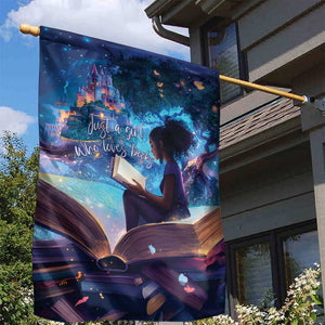Black Girls Book Lovers Garden Flag So Many Books - So Little Time