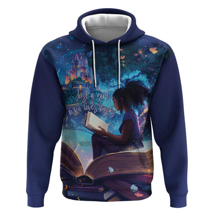 Black Girls Book Lovers Hoodie So Many Books - So Little Time