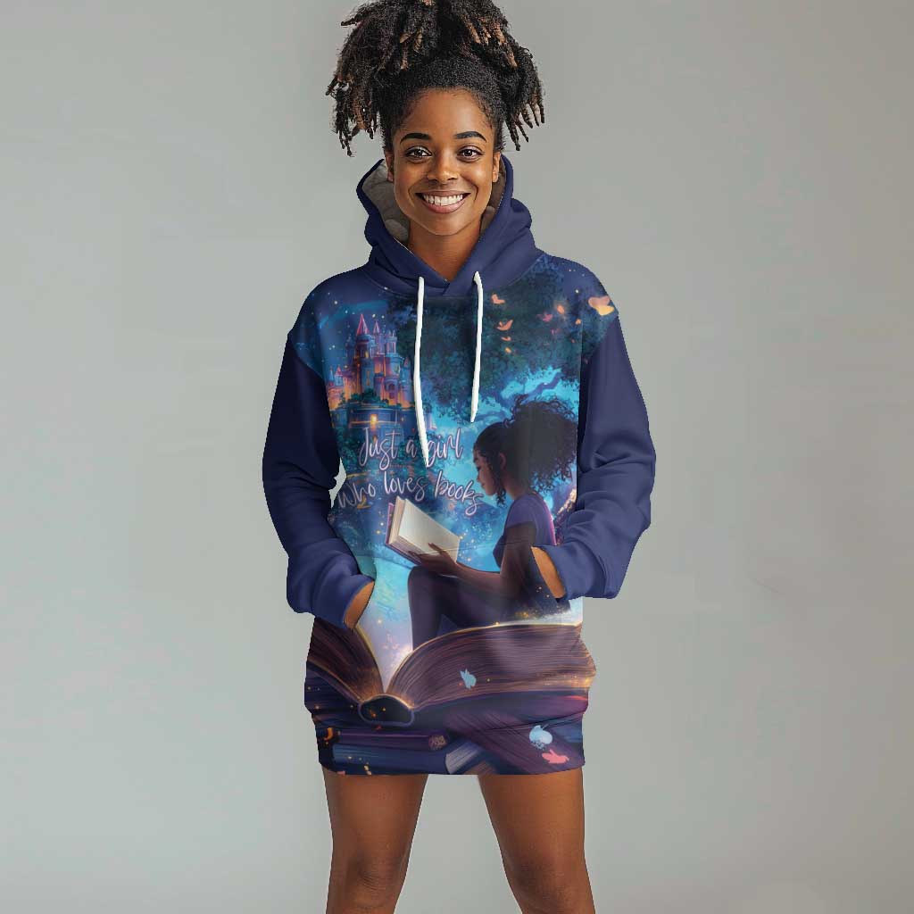 Black Girls Book Lovers Hoodie Dress So Many Books - So Little Time