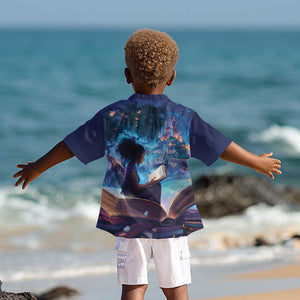 Black Girls Book Lovers Kid Hawaiian Shirt So Many Books - So Little Time