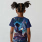 Black Girls Book Lovers Kid T shirt So Many Books - So Little Time