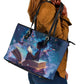 Black Girls Book Lovers Leather Tote Bag So Many Books - So Little Time