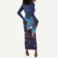 Black Girls Book Lovers Long Sleeve Bodycon Dress So Many Books - So Little Time LT15
