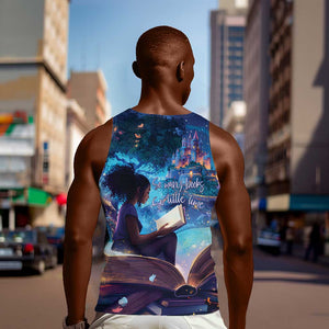 Black Girls Book Lovers Men Tank Top So Many Books - So Little Time
