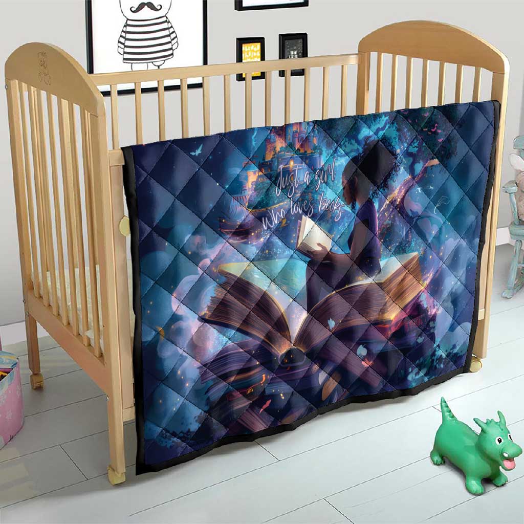 Black Girls Book Lovers Quilt So Many Books - So Little Time