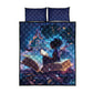 Black Girls Book Lovers Quilt Bed Set So Many Books - So Little Time