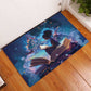 Black Girls Book Lovers Rubber Doormat So Many Books - So Little Time