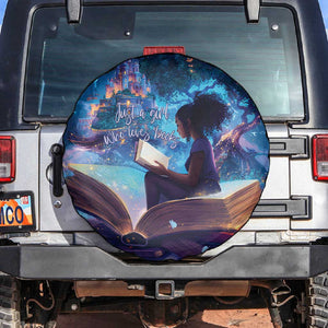 Black Girls Book Lovers Spare Tire Cover So Many Books - So Little Time
