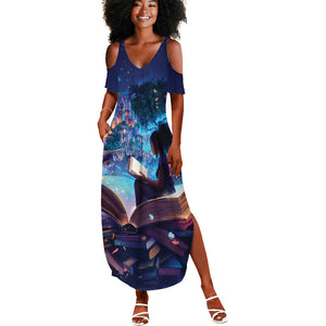 Black Girls Book Lovers Summer Maxi Dress So Many Books - So Little Time