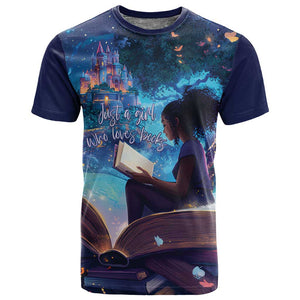 Black Girls Book Lovers T shirt So Many Books - So Little Time