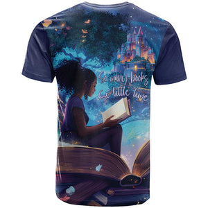Black Girls Book Lovers T shirt So Many Books - So Little Time
