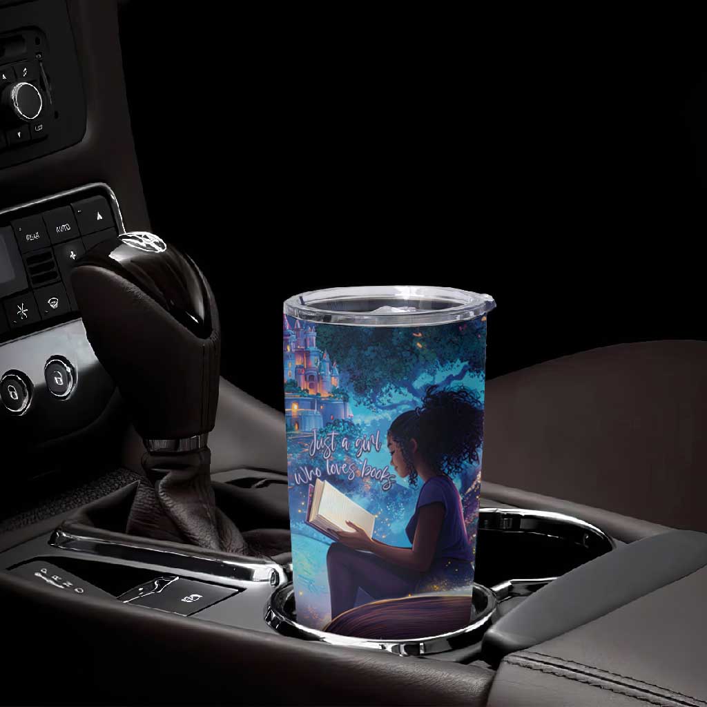 Black Girls Book Lovers Tumbler Cup So Many Books - So Little Time