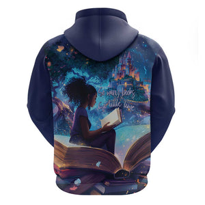 Black Girls Book Lovers Zip Hoodie So Many Books - So Little Time