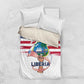 Liberia Flag Day Bedding Set Coat Of Arms With Map