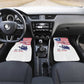 Liberia Flag Day Car Mats Coat Of Arms With Map