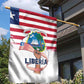 Liberia Flag Day Garden Flag Coat Of Arms With Map
