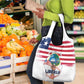 Liberia Flag Day Grocery Bag Coat Of Arms With Map