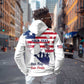 Personalised Liberia Flag Day Hoodie Coat Of Arms With Map