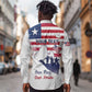 Personalised Liberia Flag Day Long Sleeve Button Shirt Coat Of Arms With Map