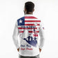 Personalised Liberia Flag Day Long Sleeve Polo Shirt Coat Of Arms With Map