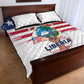 Liberia Flag Day Quilt Bed Set Coat Of Arms With Map