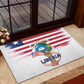 Liberia Flag Day Rubber Doormat Coat Of Arms With Map