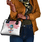 Liberia Flag Day Shoulder Handbag Coat Of Arms With Map