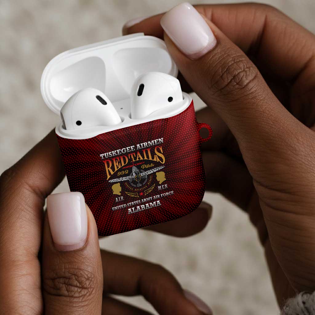 Red Tails Legacy AirPods Case Tuskegee Airmen WWII Heroes