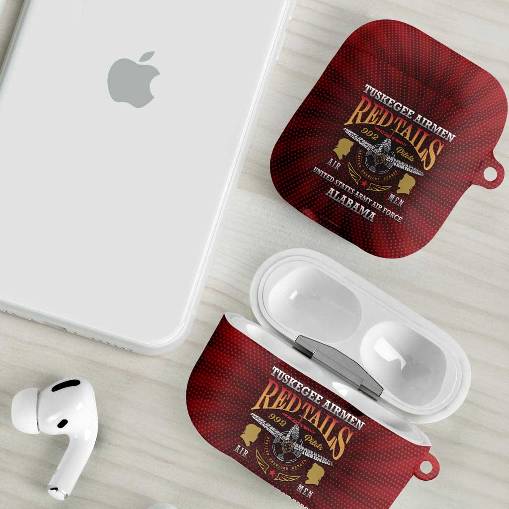 Red Tails Legacy AirPods Case Tuskegee Airmen WWII Heroes