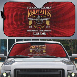 Red Tails Legacy Auto Sun Shade Tuskegee Airmen WWII Heroes