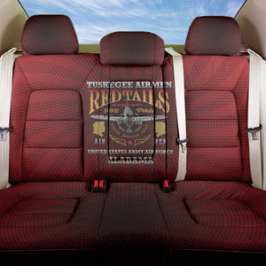 Tuskegee Red Tails Airmen Back Car Seat Cover WWII Legacy Tribute - African Pride