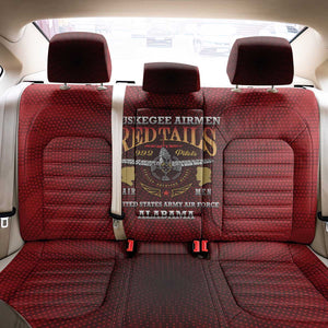Tuskegee Red Tails Airmen Back Car Seat Cover WWII Legacy Tribute - African Pride