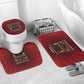 Red Tails Legacy Bathroom Set Tuskegee Airmen WWII Heroes