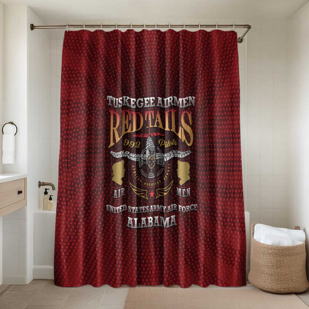 Red Tails Legacy Bathroom Set Tuskegee Airmen WWII Heroes