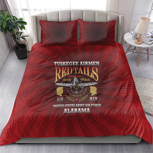 Tuskegee Red Tails Airmen Bedding Set WWII Legacy Tribute - African Pride