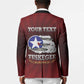 Personalized Red Tails Legacy Blazer Tuskegee Airmen WWII Heroes