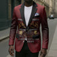 Personalized Red Tails Legacy Blazer Tuskegee Airmen WWII Heroes