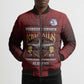 Personalized Red Tails Legacy Bomber Puffer Jacket Tuskegee Airmen WWII Heroes