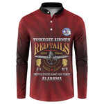 Personalized Red Tails Legacy Button Sweatshirt Tuskegee Airmen WWII Heroes